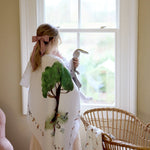 Bunny Woods Coverlet - organic cotton baby product by First Chapter Co (image 8)