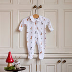Bunny Woods Romper - organic cotton baby product by First Chapter Co (image 4)