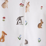 Bunny Woods Romper - organic cotton baby product by First Chapter Co (image 3)