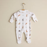 Bunny Woods Romper - organic cotton baby product by First Chapter Co (image 2)