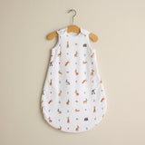 Bunny Woods Sleeping Bag - organic cotton baby product by First Chapter Co