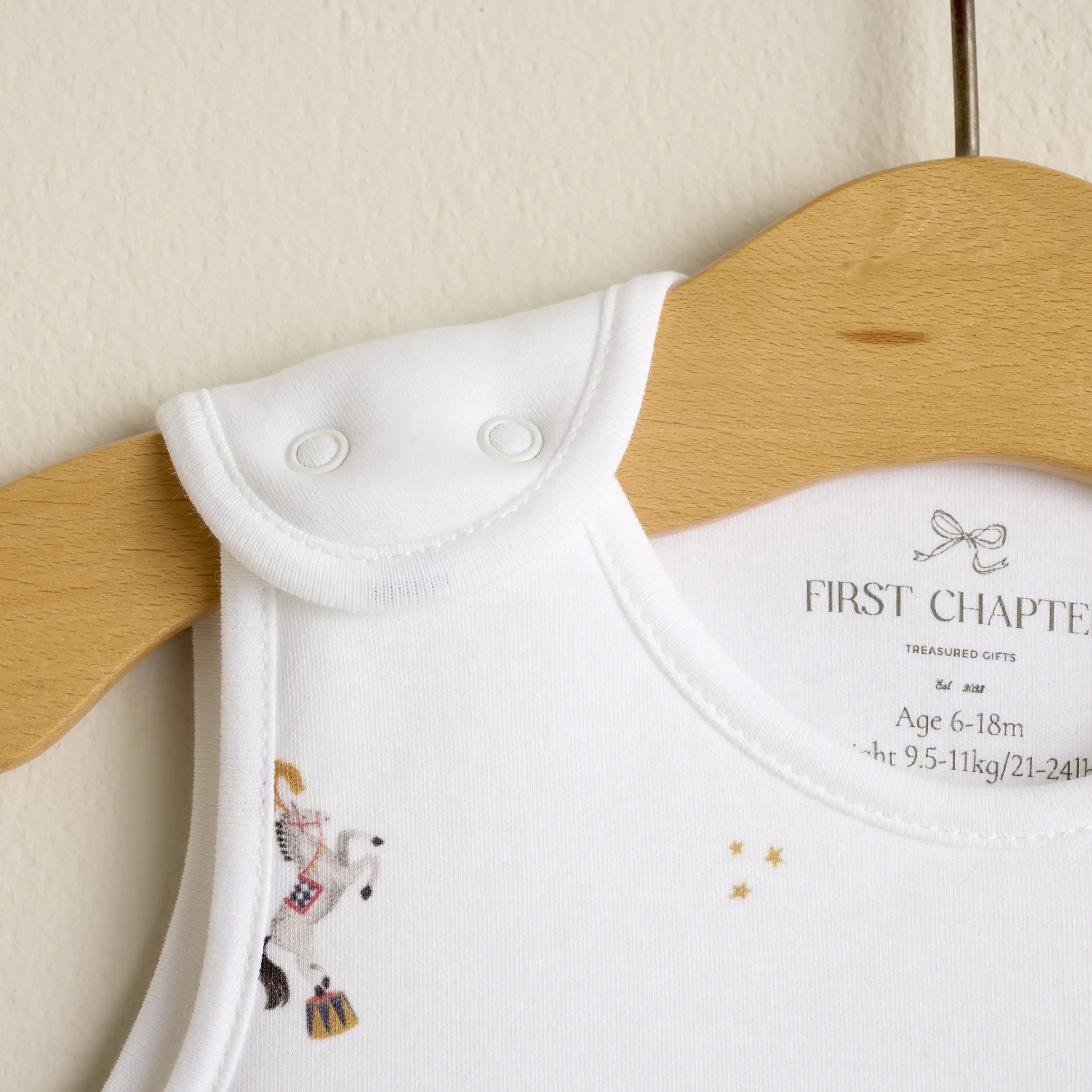 Circus Sleeping Bag - organic cotton baby product by First Chapter Co (image 4)