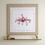 Circus Coverlet - organic cotton baby product by First Chapter Co