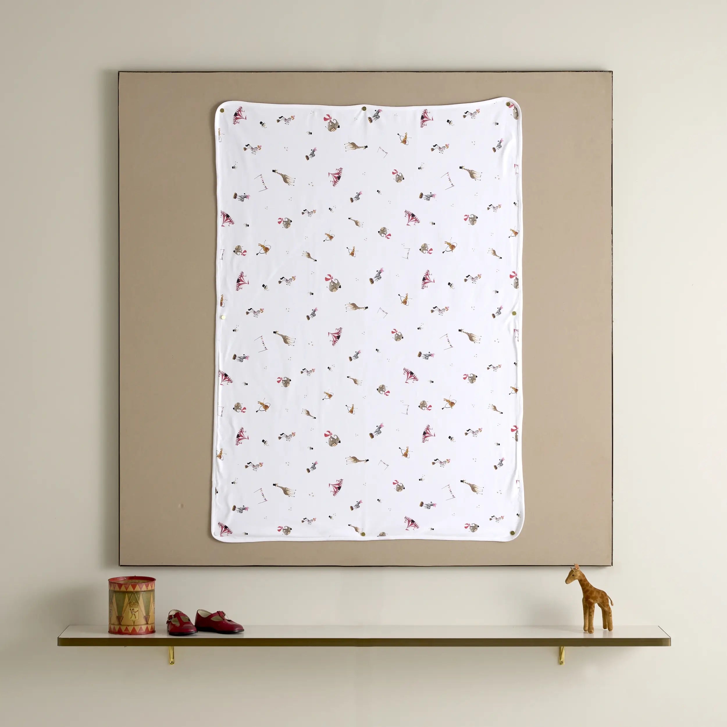 Circus Blanket - organic cotton baby product by First Chapter Co