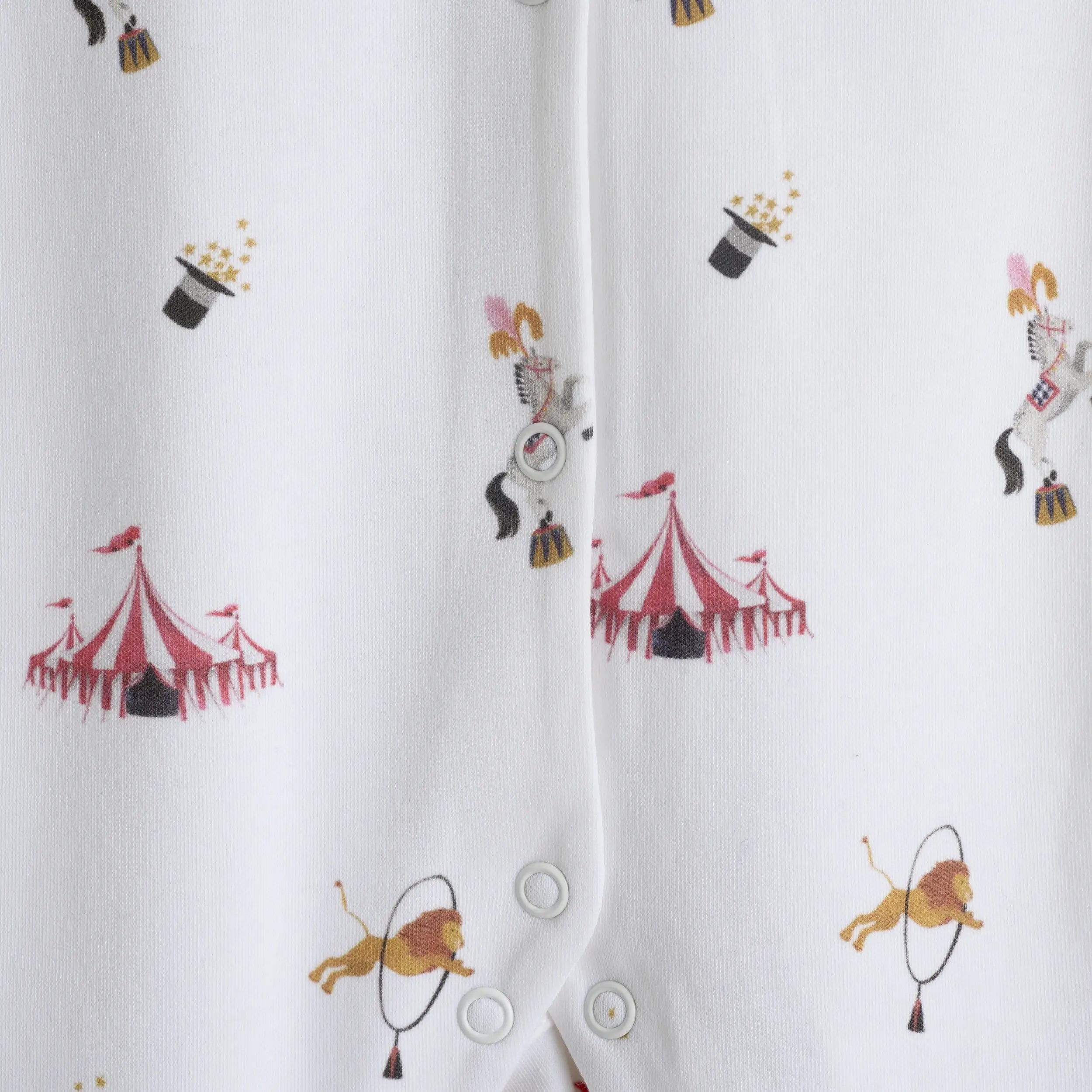 Circus Romper - organic cotton baby product by First Chapter Co (image 3)