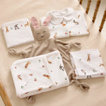 First greetings - Bunny Woods - organic cotton baby product by First Chapter Co