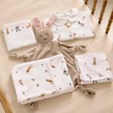 First greetings - Bunny Woods - organic cotton baby product by First Chapter Co