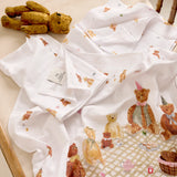 First snuggles - Teddy Bears Picnic - organic cotton baby product by First Chapter Co