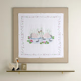 Swan & Cygnet Coverlet - organic cotton baby product by First Chapter Co