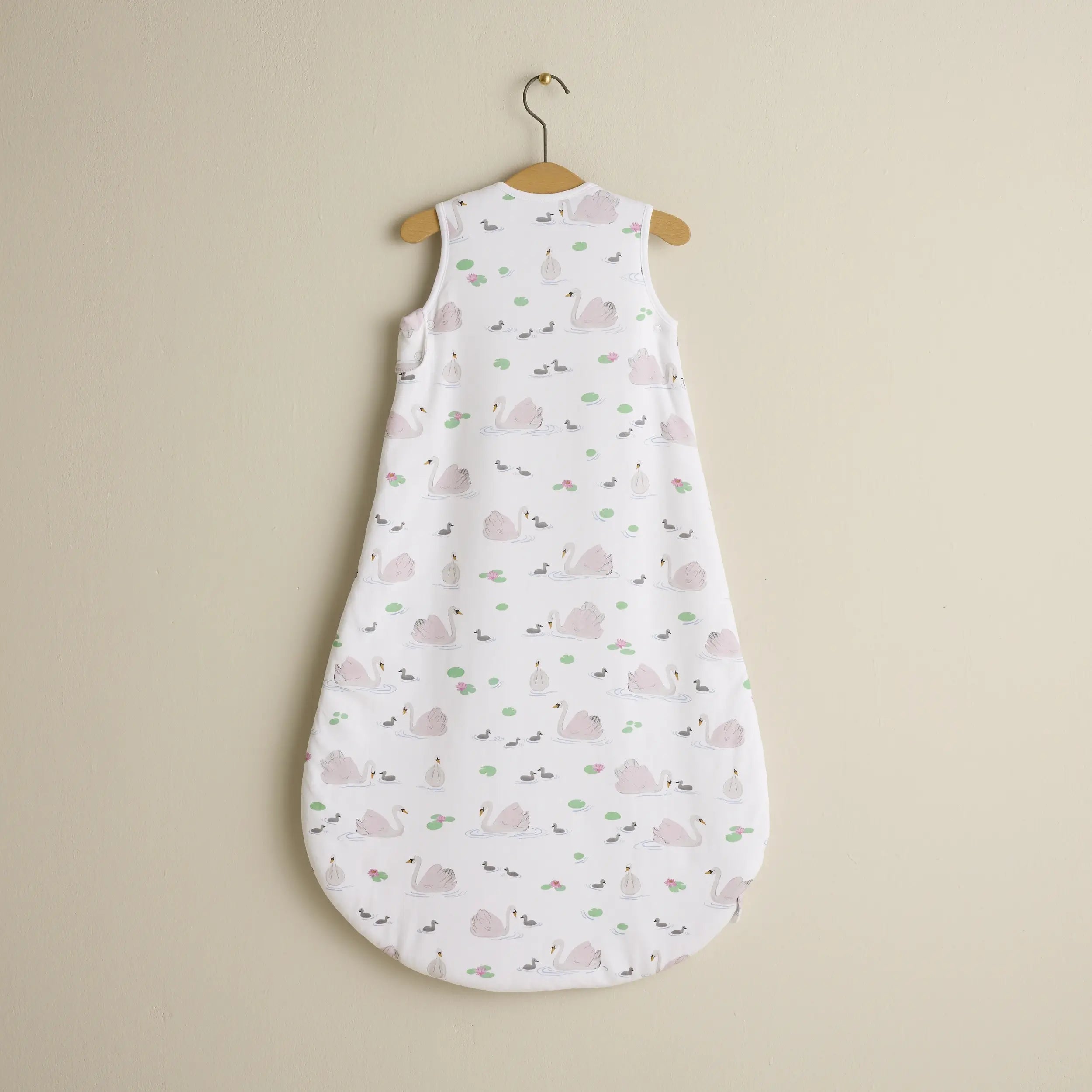 Swan & Cygnet Sleeping Bag - organic cotton baby product by First Chapter Co (image 2)