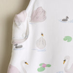 Swan & Cygnet Sleeping Bag - organic cotton baby product by First Chapter Co (image 5)