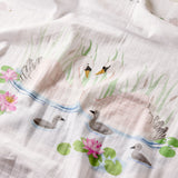 Swan & Cygnet Coverlet - organic cotton baby product by First Chapter Co (image 2)