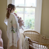 Swan & Cygnet Coverlet - organic cotton baby product by First Chapter Co (image 6)