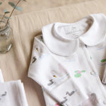 Swan & Cygnet Romper - organic cotton baby product by First Chapter Co (image 4)