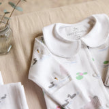 Swan & Cygnet Romper - organic cotton baby product by First Chapter Co (image 4)