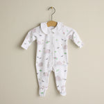 Swan & Cygnet Romper - organic cotton baby product by First Chapter Co