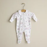 Swan & Cygnet Romper - organic cotton baby product by First Chapter Co