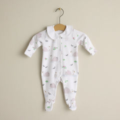 Swan & Cygnet Romper - organic cotton baby product by First Chapter Co