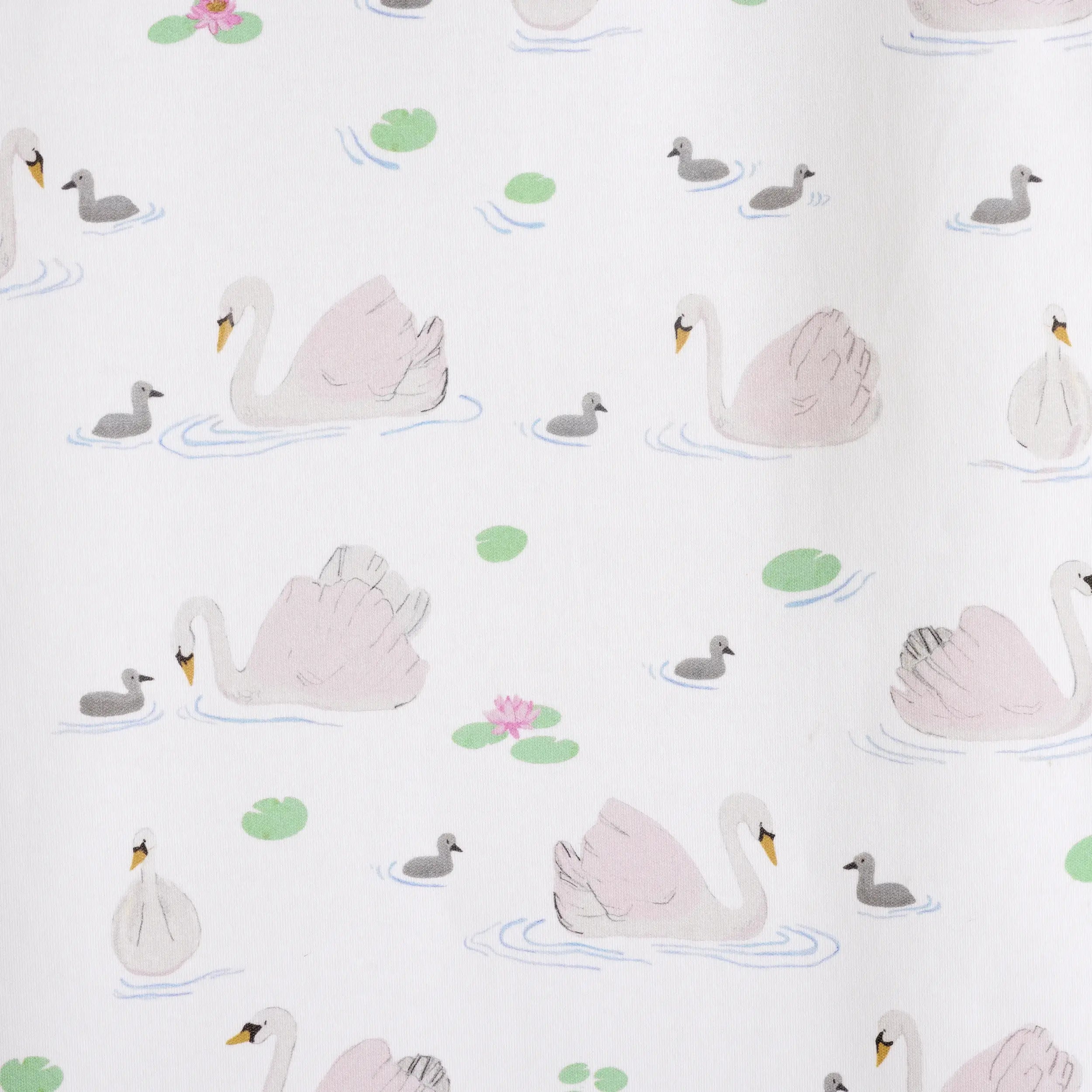 Swan & Cygnet Sleeping Bag - organic cotton baby product by First Chapter Co (image 3)