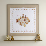 Teddy Bears Picnic Coverlet - organic cotton baby product by First Chapter Co