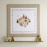 Teddy Bears Picnic Coverlet - organic cotton baby product by First Chapter Co