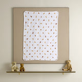 Teddy Bears Picnic Blanket - organic cotton baby product by First Chapter Co