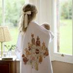 Teddy Bears Picnic Coverlet - organic cotton baby product by First Chapter Co (image 5)