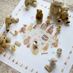 First snuggles - Teddy Bears Picnic - organic cotton baby product by First Chapter Co (image 7)