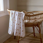 Teddy Bears Picnic Blanket - organic cotton baby product by First Chapter Co (image 2)
