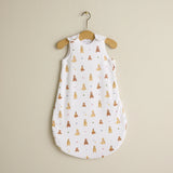 Teddy Bears Picnic Sleeping Bag - organic cotton baby product by First Chapter Co
