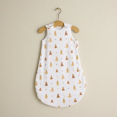 Teddy Bears Picnic Sleeping Bag - organic cotton baby product by First Chapter Co