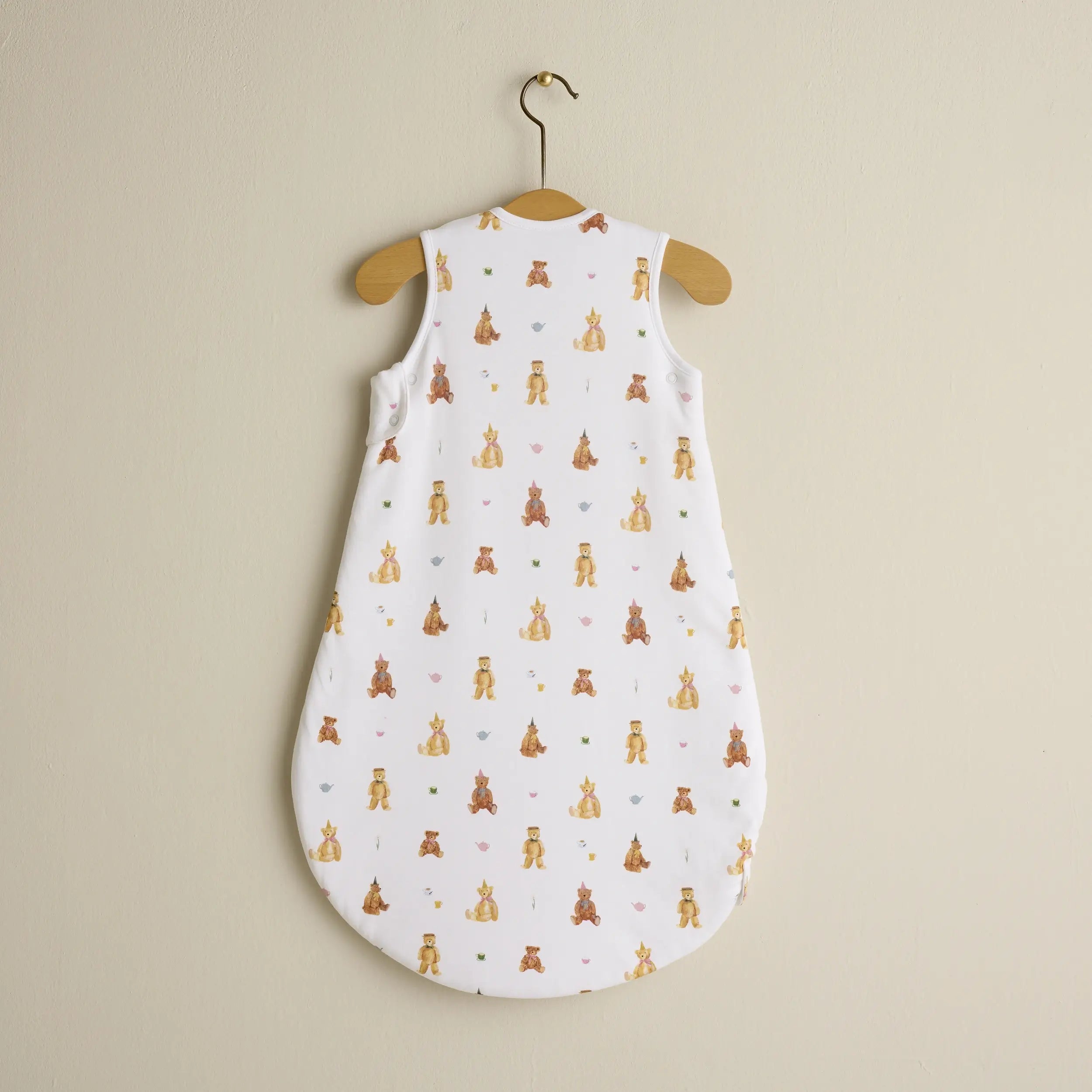 Teddy Bears Picnic Sleeping Bag - organic cotton baby product by First Chapter Co (image 2)
