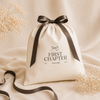 Organic cotton gift bag - organic cotton baby product by First Chapter Co