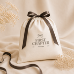 Organic cotton gift bag - organic cotton baby product by First Chapter Co