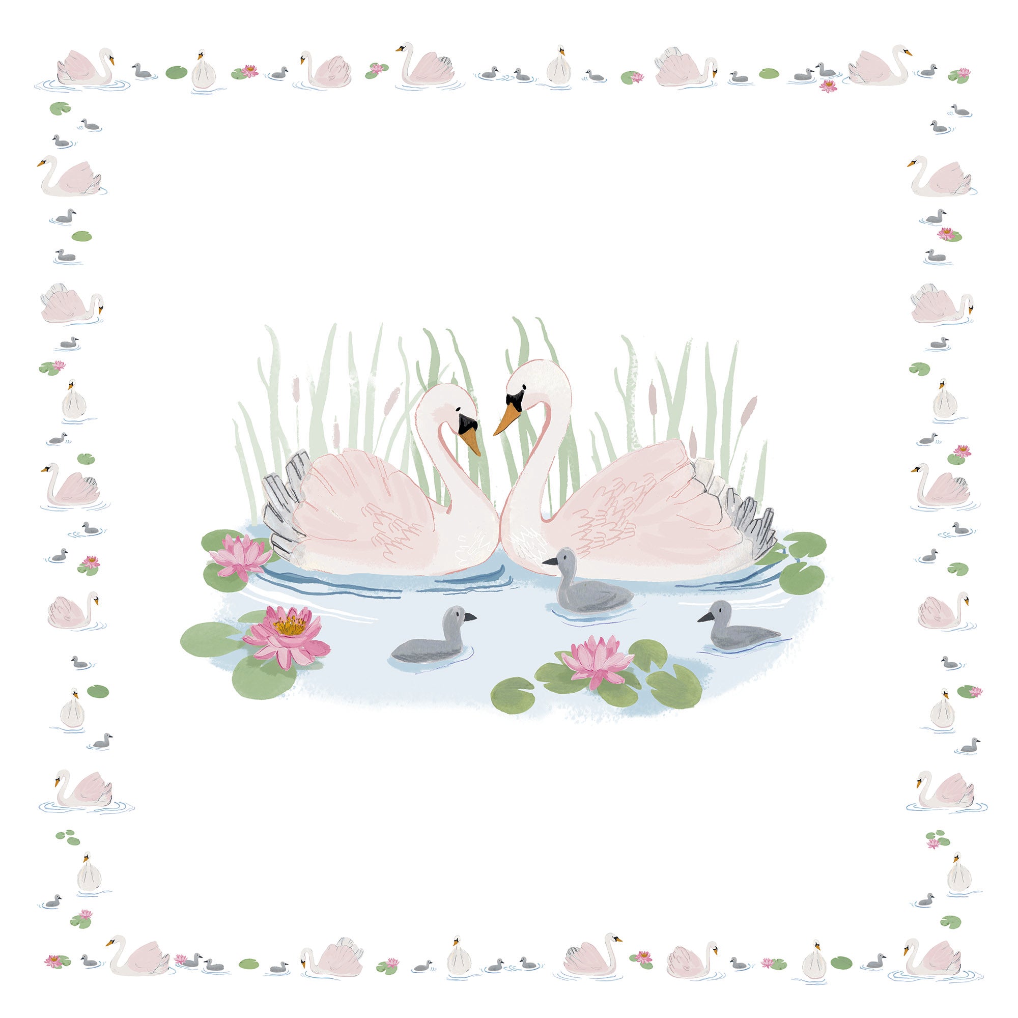 Welcome to the world greeting card - organic cotton baby product by First Chapter Co (image 2)