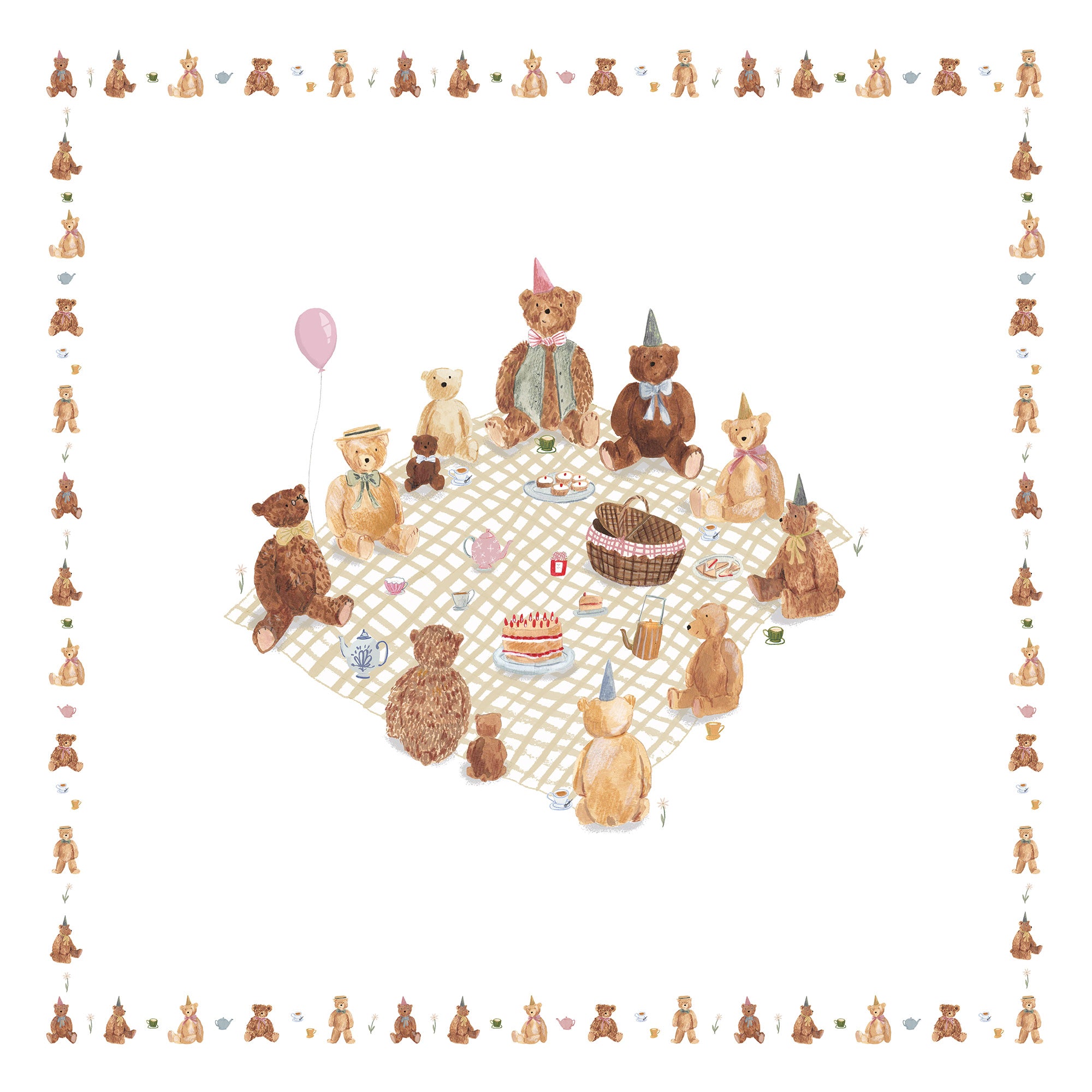 Welcome to the world greeting card - organic cotton baby product by First Chapter Co (image 3)